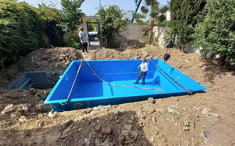 مزایا استخر های پیش ساخته